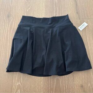 NWT Women’s Old Navy High-Waisted Cloud+ Skort Black Size M